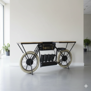 Motorrad Minibar Weinregal Metall 1,80 m