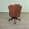 Bürostuhl Schreibtischstuhl Leder Braun – Bild 4