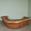 Chesterfield Sofa Eckcouch Ecksofa Braun 3,10 m x 2,55 m – Bild 10