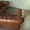 Chesterfield Sofa Eckcouch Ecksofa Braun 3,10 m x 2,55 m – Bild 13