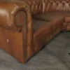 Chesterfield Sofa Eckcouch Ecksofa Braun 3,10 m x 2,55 m – Bild 5