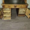 Schreibtisch mit Aufsatz Gründerzeit 1880 Nussbaum – Bild 26