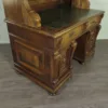Schreibtisch mit Aufsatz Gründerzeit 1880 Nussbaum – Bild 9