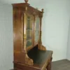 Schreibtisch mit Aufsatz Gründerzeit 1880 Nussbaum – Bild 6