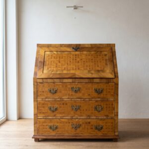 Sekretär Biedermeier 1860 Nussbaum