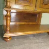 Vertiko mit Aufsatz Gründerzeit 1880 Nussbaum – Bild 12