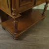 Vertiko mit Aufsatz Gründerzeit 1880 Nussbaum – Bild 13