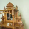 Vertiko mit Aufsatz Gründerzeit 1880 Nussbaum – Bild 8