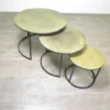 Beistelltische Set Couchtisch Metall – Bild 13