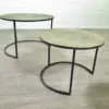 Beistelltische Set Couchtisch Metall – Bild 3