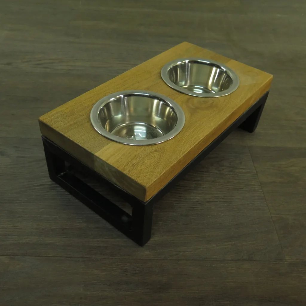 Hundefutterständer Futterstation Hundenapfständer Hundenapf 0,35 m – Bild 3