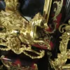 Pferde-Boulle Uhr mit Konsolentisch – Bild 14