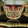 Pferde-Boulle Uhr mit Konsolentisch – Bild 26