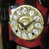 Pferde-Boulle Uhr mit Konsolentisch – Bild 9