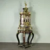Pferde-Boulle Uhr mit Konsolentisch – Bild 3