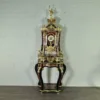 Pferde-Boulle Uhr mit Konsolentisch