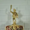 Pferde-Boulle Uhr mit Konsolentisch – Bild 4