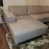 Sofa Couch Eckcouch Ecksofa Leder Sand 2,90 m x 1,50 m – Bild 6