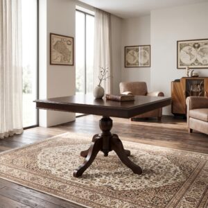 Tisch Küchentisch Esstisch 1,00 m x 1,00 m Mahagoni