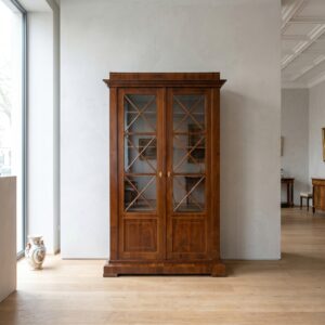 Vitrine Bücherschrank Biedermeier 1820 Mahagoni