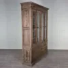 Vitrine Bücherschrank Eiche geräuchert 1,80 m