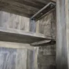 Vitrine Bücherschrank Eiche geräuchert 1,80 m – Bild 13