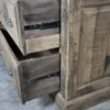 Vitrine Bücherschrank Eiche geräuchert 1,80 m – Bild 16