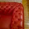 Chesterfield Sofa Eckcouch Ecksofa Rot 2,90 m x 2,40 m – Bild 10