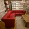 Chesterfield Sofa Eckcouch Ecksofa Rot 2,90 m x 2,40 m – Bild 2
