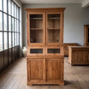 Buffetschrank Vitrine 1,08 m Teakholz
