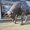Skulptur Dekoration Stier Bronze 1,45 m – Bild 6