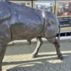 Skulptur Dekoration Stier Bronze 1,45 m – Bild 9