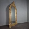 Spiegel Wandspiegel Gold Barockstil 1,40 m x 2,50 m