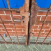 Doppelflügeltor Tor Schmiedeeisen 2,40 m – Bild 3