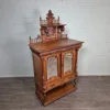 Vertiko mit Aufsatz Gründerzeit 1880 Nussbaum