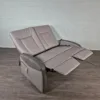 Elektrisches Relaxsofa Relaxcouch Sofa Leder Beige 1,30 m – Bild 5
