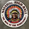 Metallschild Blechschild Navahoe High-Ball Whiskey Emaille