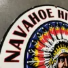 Metallschild Blechschild Navahoe High-Ball Whiskey Emaille – Bild 3