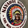 Metallschild Blechschild Navahoe High-Ball Whiskey Emaille – Bild 2