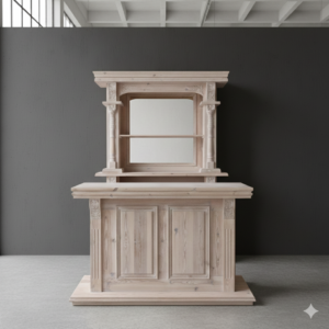 Empire Bar Theke Kiefer 1,54 m