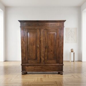 Kleiderschrank Schrank Biedermeier 1848 Eiche