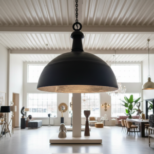 Lampe Hängelampe Industrielampe Ø 1,26 m