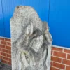 Indische Göttin 1,62 m Steinfigur Granit – Bild 2