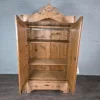 Kleiderschrank Schrank Biedermeier 1860 Kiefer – Bild 8