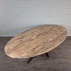 Esstisch Tisch Mangoholz Oval 2,40 m x 1,20 m – Bild 3