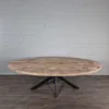Esstisch Tisch Mangoholz Oval 2,40 m x 1,20 m