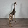Deko-Figur Skulptur Giraffe 1,40 m – Bild 11