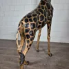Deko-Figur Skulptur Giraffe 1,40 m – Bild 7