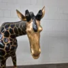 Deko-Figur Skulptur Giraffe 1,10 m – Bild 4