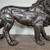 Skulptur Deko-Figur Löwe Bronze 2,28 m – Bild 8